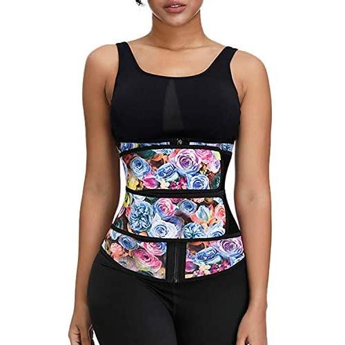 HOTAPEI Womens Waist Trainer Weight Loss Corset Trimmer Belt Waist Cincher Body Shaper Slimming Sports Girdle