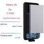KERTER Battery Case for Samsung Galaxy S20 Plus, 7000mAh Rechargeable Portable External Magnetic Backup Battery Charger Detachable Power Bank Protective Cover, USB Power Bank & Protective Cover Shell
