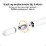 Disc Stylus Pen, Kimcrown ProPen Fine Point Precise Digital Pencil Compatible for iPad, iPhone, Samsung Galaxy, Google Pixel 4 and More Touch Screen Smartphones and Tablets