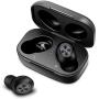 Wireless Earbuds, Torteco Bluetooth 5.0 Headphones, in-Ear Stereo Wireless Earbuds with Microphone One-Step Pairing with Charging Case, IPX6 Water Proof for Running, Sports, Working, Black