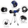 Telescope for Kids Beginners Adults, 70mm Astronomy Refractor Telescope with Adjustable Tripod - Perfect Telescope Gift for Kids