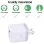 Adaptive Fast Charging Wall Charger Adapter, Charger Heads One-Port USB Plug Charging Block Cube Charger Compatible iPhone Xs/XR/X, 8/7/6, Samsung, Tablet, Moto, Google Pixel, LG, More Cell Phone Adaptive Fast Charging Wall Charger Adapter, Charger Heads One-Port USB Plug Charging Block Cube Charger Compatible iPhone Xs/XR/X, 8/7/6, Samsung, Tablet, Moto, Google Pixel, LG, More Cell Phone