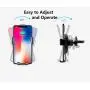 Wireless Gravity Car Charger, 10W Fast Charger Car Mount Phone Holder, Auto Grip Vent & Bracket 2 in 1 for iPhone X/8/8 Plus, Samsung Galaxy S9/S9+/Note 8/S8/S8 Plus/S7/S6 Edge Wireless Gravity Car Charger, 10W Fast Charger Car Mount Phone Holder, Auto Grip Vent & Bracket 2 in 1 for iPhone X/8/8 Plus, Samsung Galaxy S9/S9+/Note 8/S8/S8 Plus/S7/S6 Edge