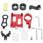 Enrilior GUB Mountain Bicycle Motorcycle Mobile Phone Camera Holder Mount Bracket Cycling (Red)