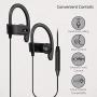 Avantree E171 Sports Earbuds Wired with Microphone, Sweatproof Wrap Around Earphones with Over Ear Hook, in Ear Running Headphones for Workout Exercise Gym Compatible with iPhone, Cell Phones