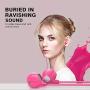 Headphones Heavy Bass Stereo Earphones Earbuds Noise Isolating Tangle Free Headsets CBGGQ in Ear Headphones with Remote & Microphone,for iOS and Android,Laptops,Gaming(Black+White+Pink+Green 4 Pack)