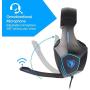 SADES SA819 Gaming Headset, 3.5mm Surround Stereo Wired Gaming Headset, Over Ear Headphones with Mic Revolution Volume Control, Noise Canceling for PC, MAC, PS4, Xbox ONE, Nintendo Switch