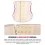 YIANNA Waist Trainer Corset for Weight Loss Latex Colombiana Waist Cincher Slimming Hourglass Body Shaper