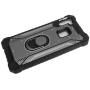 CELZEN - for Samsung Galaxy A11 (SM-A115) - Aluminum Metal Phone Case with Stand - ZY0 Gray