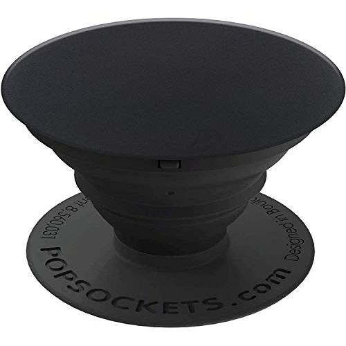 PopSockets: Collapsible Grip & Stand for Phones and Tablets - Black