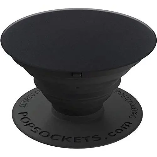 PopSockets: Collapsible Grip & Stand for Phones and Tablets - Black