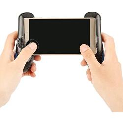AYNEFY Mobile Phone Game Controller, Retractable Phone Game Control Pad Gaming Grip Handle Holder (Black)