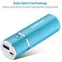 [Upgraded] POWERADD Slim 2 Most Compact 5000mAh External Battery 2.1A Ouput Portable Charger with Smart Charge for iPhones, iPad, Samsung Galaxy, HTC and More - Blue