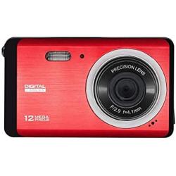 Mini Digital Camera, Vmotal 2.8 Inch LCD 12MP Compact Digital Camera, Entry-Level Point and Shoot Camera Pocket Camera, Beginner Camera for Kids with 8X Zoom and Rechargeable Battery