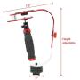 Yaekoo Handheld Video Camera Stabilizer Steadicam Steady for GoPro, Smartphone, DSLR, Camcorder, Canon, Nikon, Digital Camera or Any Camera up to 2.1 lbs.