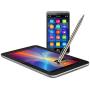 Stylus Pen,UROPHYLLA 10pcs Universal 2 in 1 Capacitive Stylus Ballpoint Pen for iPad,iPhone,Samsung,HTC,Kindle,Tablet,All Capacitive Touch Screen Device(5 Black,5 Sliver)