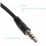 FANVERIM 3.5mm Jack Plug Cool Throat Mic Microphone Covert Acoustic Tube Earpiece Headset with Finger PTT for Mobile Phone Vocal Hands-Free in-Ear Military Headset/Headphones/Earphones
