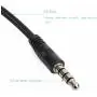 FANVERIM 3.5mm Jack Plug Cool Throat Mic Microphone Covert Acoustic Tube Earpiece Headset with Finger PTT for Mobile Phone Vocal Hands-Free in-Ear Military Headset/Headphones/Earphones