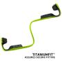 AfterShokz Titanium Open Ear Wireless Bone Conduction Headphones, Ivy Green, AS600IG