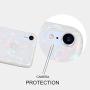 Compatible iPhone Xs/X Case for Girls Women, GYZCYQ Cute Phone Case Glitter Pretty Design Protective Shockproof Pearly-Lustre Shell Slim Soft TPU Cover Compatible for iPhone Xs/X Case (Colorful)