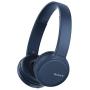 Sony Wireless Headphones WH-CH510: Wireless Bluetooth On-Ear Headset with Mic for phone-call, Blue