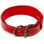 Logical Leather Padded Dog Collar - Best Full Grain Heavy Duty Genuine Leather Collars