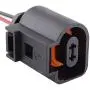 Cheriezing 1K0965561J Auxiliary Cooling Water Pump with Plug for A3 A4 TT VW Bettle CC Eos Golf GTI Jetta Passat Tiguan