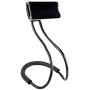 NCElec 011 Neck Cell Desk Bed,Bike and Motorcycle Mount,Universal Lazy Bracket Mobile Phone Stand Holder (Black)