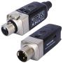 Xvive U3 Plug-on Microphone Wireless System for Dynamic Microphone, Audio Mixer, PA System and DSLR Camera.