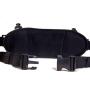 Hydration Running Belt | Men or Womens Running Belt Pouch with Water Bottles & Zippered Compartment | Adjustable, Waterproof Waist Belt for Keys, Cards, iPhone 6 & Other Smartphones (Black)