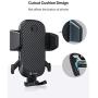 andobil Car Phone Mount, Anti-Slip Design Easy One Touch Dashboard Windshield Air Vent Car Phone Holder Super Suction Compatible with iPhone 11/11 Pro/8 Plus/SE/XR Samsung Galaxy Note 20/A10/S20/S10