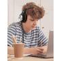 Mpow CH6 Pro Kids Headphones Over-Ear with Microphone and Volume Limited 85dB/94dB, Wired Headphone for Teens Girls Boys, HD Stereo Headset w/Sharing Function, Foldable Headset for School/PC/Cellphone