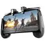 Upgraded Game Controllers Mobile Game Controller Sensitive Shoot Aim Gaming Grip with Gaming Trigger Gamepad Phone Stand Joystick with Fire Button Shooter Stretchable for iOS Android Phone 4.7-6.5“