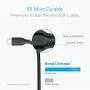 USB C Charger, Anker Powerline USB C to USB 3.0 Cable (10ft) with 56k Ohm Pull-up Resistor for Samsung Galaxy Note 8, S8, S8+, S9, S10, Oculus Quest, Sony XZ, LG V20 G5 G6, HTC 10 and More USB C Charger, Anker Powerline USB C to USB 3.0 Cable (10ft) with 56k Ohm Pull-up Resistor for Samsung Galaxy Note 8, S8, S8+, S9, S10, Oculus Quest, Sony XZ, LG V20 G5 G6, HTC 10 and More