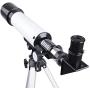 AW 50mm Kid Beginner Astronomical Refractor Telescope Refractive Spotting Scope Tripod Observation Astronomy Travel Camp