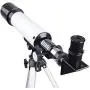 AW 50mm Kid Beginner Astronomical Refractor Telescope Refractive Spotting Scope Tripod Observation Astronomy Travel Camp AW 50mm Kid Beginner Astronomical Refractor Telescope Refractive Spotting Scope Tripod Observation Astronomy Travel Camp