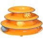 Petstages Cat Tracks Cat Toy - Fun Levels of Interactive Play - Circle Track with Moving Balls Satisfies Kitty’s Hunting, Chasing & Exercising Needs