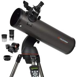 Celestron - NexStar 130SLT Computerized Telescope - Compact and Portable - Newtonian Reflector Optical Design - SkyAlign Technology - Computerized Hand Control - 130mm Aperture