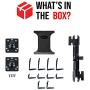 Industrial Metal Drill Base Tablet Mount - By TACKFORM [Enduro Series] - iPad Holder for wall or truck. ELD Mount For Most Devices Including iPad Mini, IPad Pro 12.9, Galaxy S, Surface Pro & Switch