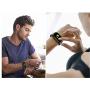 Wireless Bluetooth Earbuds Smartwatch Bracelet 2 in 1 Fitness Tracker Band Smart Bracelet (Black)
