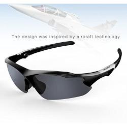 HULISLEM Blade Sport Polarized Sunglasses