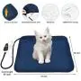 RIOGOO Pet Heating Pad, Electric Heating Pad for Dogs and Cats Indoor Warming Mat with Auto Power Off