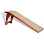 PetSafe CozyUp Bed Ramp for Dogs and Cats - Durable Frame Supports up to 120lb - Furniture Grade Wood Pet Ramp with Cherry or White Finish - High-Traction Carpet Surface – Great for Older Animals