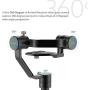 MOZA Air 3-axis Gimbal Stabilizer with Dual Handle for DSLR and Mirrorless Camera up to 7.1Lb, Auto-Tuning 360 Degree Unlimited Rotation, i.e. Canon EOS, Sony A7, Panasonic GH5