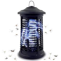 Bug Zapper for Indoor & Outdoor, Electric Mosquito Zapper Killer, 4200V Electric Mosquito Killer, Waterproof Powered Electric Mosquito Zappers Killer, Powerful Insect Killer for Home Garden Backyard