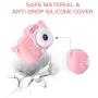 Joytrip Kids Camera for Girls Gifts HD 2.0 Inches Screen Kids Video Camera Anti-Drop Children Selfie Toy Camera Mini Cartoon Child Camcorder for 3-14-Year-Old with Soft Silicone Case (Pink)
