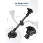 Mpow Car Phone Mount, Dashboard Magnetic Phone Holder with Strong Suction Cup, Long Gooseneck Car Mount Compatible iPhone 11 Pro Max/XS Max/XR/XS/X/8/7/6 Plus Etc