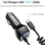 Google Pixel 4 XL/4/3 XL/3/2/2 XL/XL/3a/3a XL/C Car Charger, USB C Car Charger for Samsung Galaxy S20 Plus/S20/S10 Plus/S10/S10e/S9/S8+/S9+/Note 10 Plus/10/9/8 with Auskic 3.3ft USB C Cable
