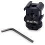 MAGICRIG 3-Side Cold Shoe Camera Shoe Bracket for Flash Light, LED Video Light, Microphone, Monitor Mount