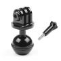 D&F CNC Mount 1-Inch Diameter Ball with 3/8 Screw Hole for GoPro Hero 7/6/5/4/HERO(2018) SJCAM Yi APEMAN Campark Sport Cam